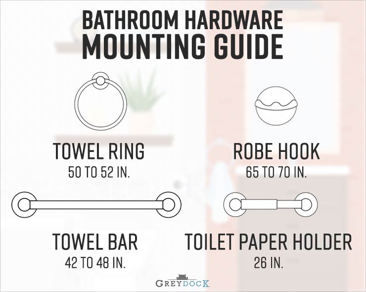 How High To Hang Bathroom Towel Hooks 55 Off Constructions Peran Com - How High To Hang Towel Rack In Bathroom