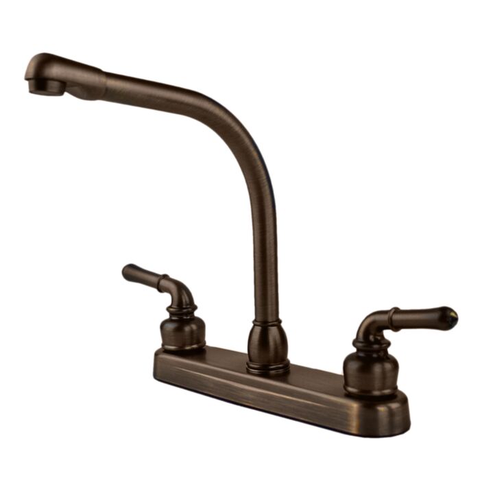 ultra faucets rv mobile home trailer kitchen sink faucet oil rubbed bronze