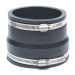 Fernco 1051-44 4" x 4" Asbestos to CI, Plastic, Copper Flexible Coupling 