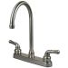 Ultra Faucets UF08305CF RV Mobile Home Kitchen Sink Faucet - Stainless Finish