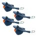 4 Pack of FlushLine Universal 3" Toilet Tank Flapper 630-0207 for Mansfield Toilets