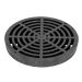 StormDrain FSD-124X-RF 12-inch Black Round Catch Basin Grate
