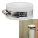 Fernco QC-102W 2-in. Qwik Cap Flexible PVC Pipe Cap Drain Waste and Vent, White