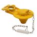 FlushLine Universal 2-inch Toilet Tank Flapper Yellow Wasp X BCT010 Siliconized 
