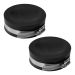 Fernco QC-103 2 Pack 3" Qwik Cap Flexible PVC Pipe Cap with Stainless Steel Clamps