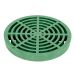 StormDrain FSD-120X-RF 12-inch Green Round Catch Basin Grate
