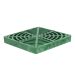 StormDrain FSD-120-SF 12-inch Square Green Catch Basin Flat Grate
