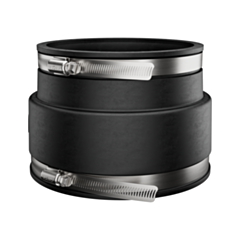 Fernco 1002-66/1002-66 6" x 6" Clay to CI, Plastic, Copper Flexible Coupling