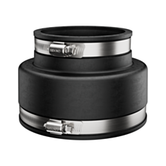 Fernco 1006-44/1006-44 Concrete to CI, Plastic, Copper Flexible Coupling