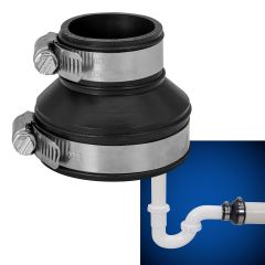 Fernco DTC-215 2-inch Drain Trap Connector
