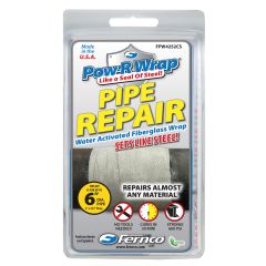 Pow-R Wrap Plumbing Pipe Leak Repair 4" x 252" - FPW4252CS