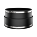 Fernco 1055-1210 12" X 10" Ductile Iron Pipe Flexible Coupling Connector Sewer and Drain Coupler Adapter in Black