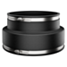 Fernco 1056-10-8 10" X 8" Cast Iron, Plastic and Steel Pipe Flexible Coupling Connector Sewer and Drain Coupler Adapter in Black