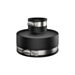 Fernco 1056-42 Reducing 4-in. x 2-in. Flexible PVC Pipe Coupling for Cast Iron and Plastic Plumbing Connections in Black
