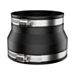 Fernco 1056-64 6" x 4" CI, Plastic, Copper to CI, Plastic, Copper Flexible Coupling