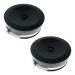 Fernco QC-105 2 Pack 5" Qwik Cap Flexible PVC Pipe Cap with Stainless Steel Clamps