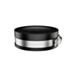 Fernco QC-4.75 4 in. Qwik Cap Schedule 40 PVC Pipe Socket Cap Slip Hub Elbow, Tee, and Cleanout