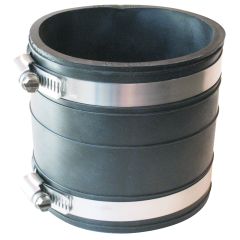 Fernco 1060-33 3" Plastic Socket to Plastic Socket Flexible Coupling