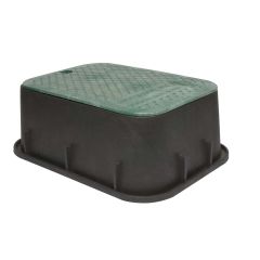 6" Deep Irrigation Valve Box with Lid