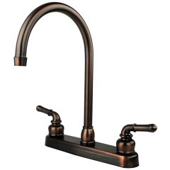 Bronze RV Kitchen Sink Faucet Travel Trailer Camper 5th Wheel Accessory Fixture