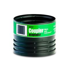 FLEX-Drain 55020 Drain Pipe Coupler Adapter, Female to Female