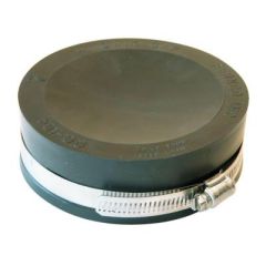 Fernco QC-104 4-inch Qwik Cap Flexible Reusable Pipe End Test Cap