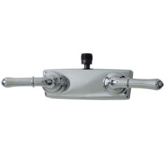 Ultra Faucets UF08063C RV Mobile Travel Home Tub Shower Faucet Diverter Valve in Chrome