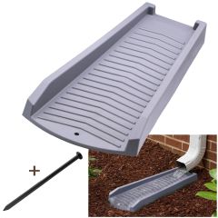 Amerimax 4-Pack of Decorative Downspout Splash Block Rain Gutter Drainage Drain Extenders