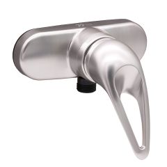Ultra UF08366 RV Mobile Travel Home Shower Faucet Single Lever Handle in Brushed Nickel