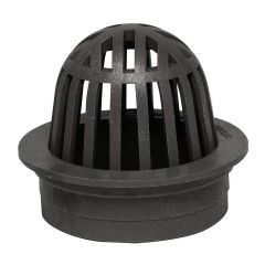 StormDrain FSD-064-A 6-inch Black Atrium Catch Basin Drain Grate
