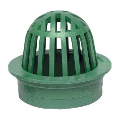StormDrain FSD-060-A 6-inch Green Atrium Catch Basin Drain Grate