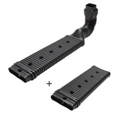 Amerimax 4601 StealthFlow Low Profile Downspout with Stealthflow 4621 Extension 