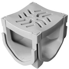 Source 1 Drainage S1E-CD-QC Quad Connector Channel Drain Accessory