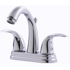 Ultra Faucets UF45010 Two Handle Lavatory Faucet with Pop-Up Drain, Chrome