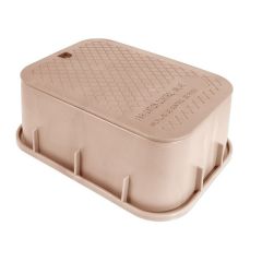 Fernco FSD-122-6 Rectangle Valve Box w/Lid 6-inch D 