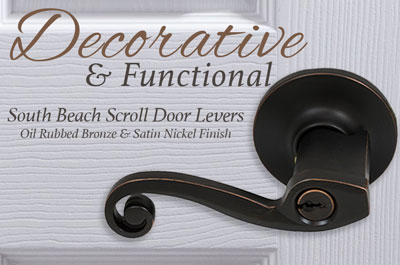 South Beach Door Levers From Better Home Products South Beach Door Levers From Better Home Products