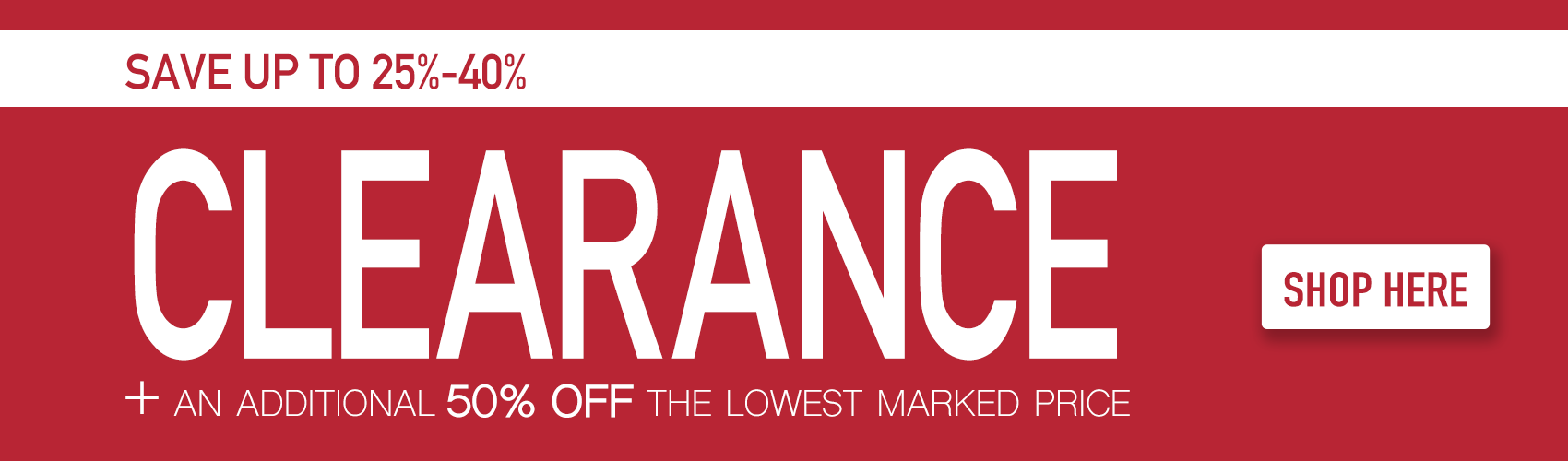 Winter Clearance Sale