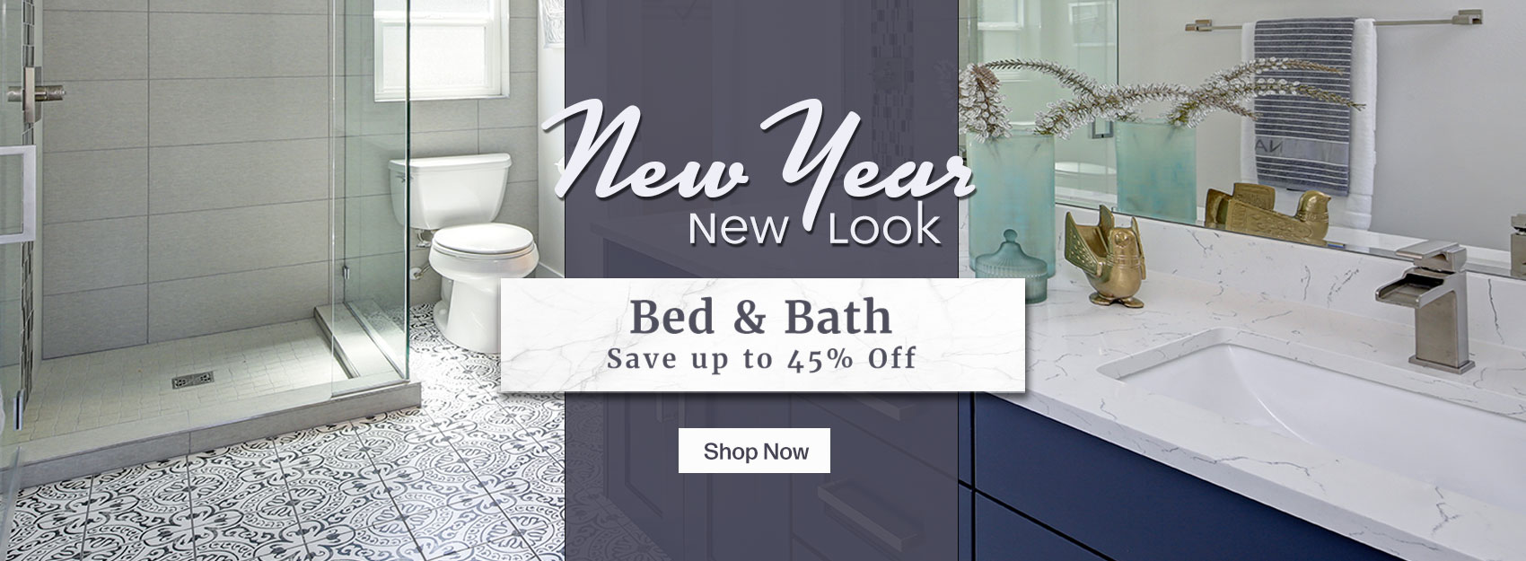 Save up to 25% and take an extra 5% off your entire order as part of the Winter Bath Sale Event.
