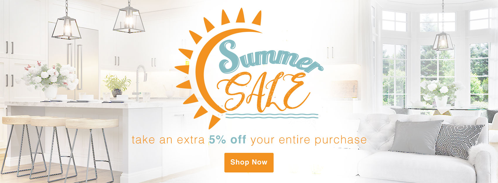 Save up to 25% and take an extra 5% off your entire order as part of the Simply Summer Sale Event.
